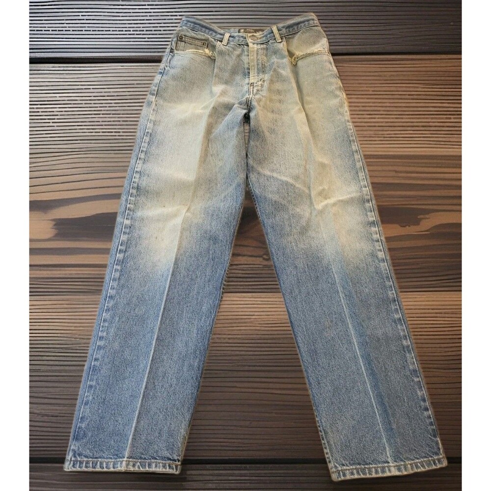 Vintage 90s J Riggings New River Loose Fit Tapered Jeans 30x31 Light Wash